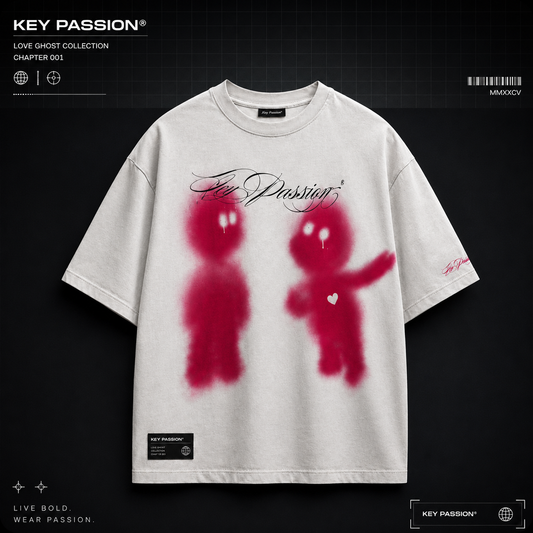 Key Passion® "Love Ghost" Graphic Tee – Chapter 001